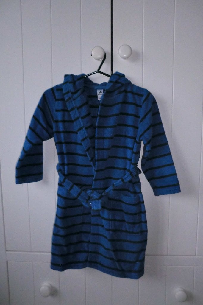 Badjas kind blauw, mt 110-116, in goede staat!, Kinderen en Baby's, Overige typen, C&A, Jongen of Meisje, Ophalen of Verzenden