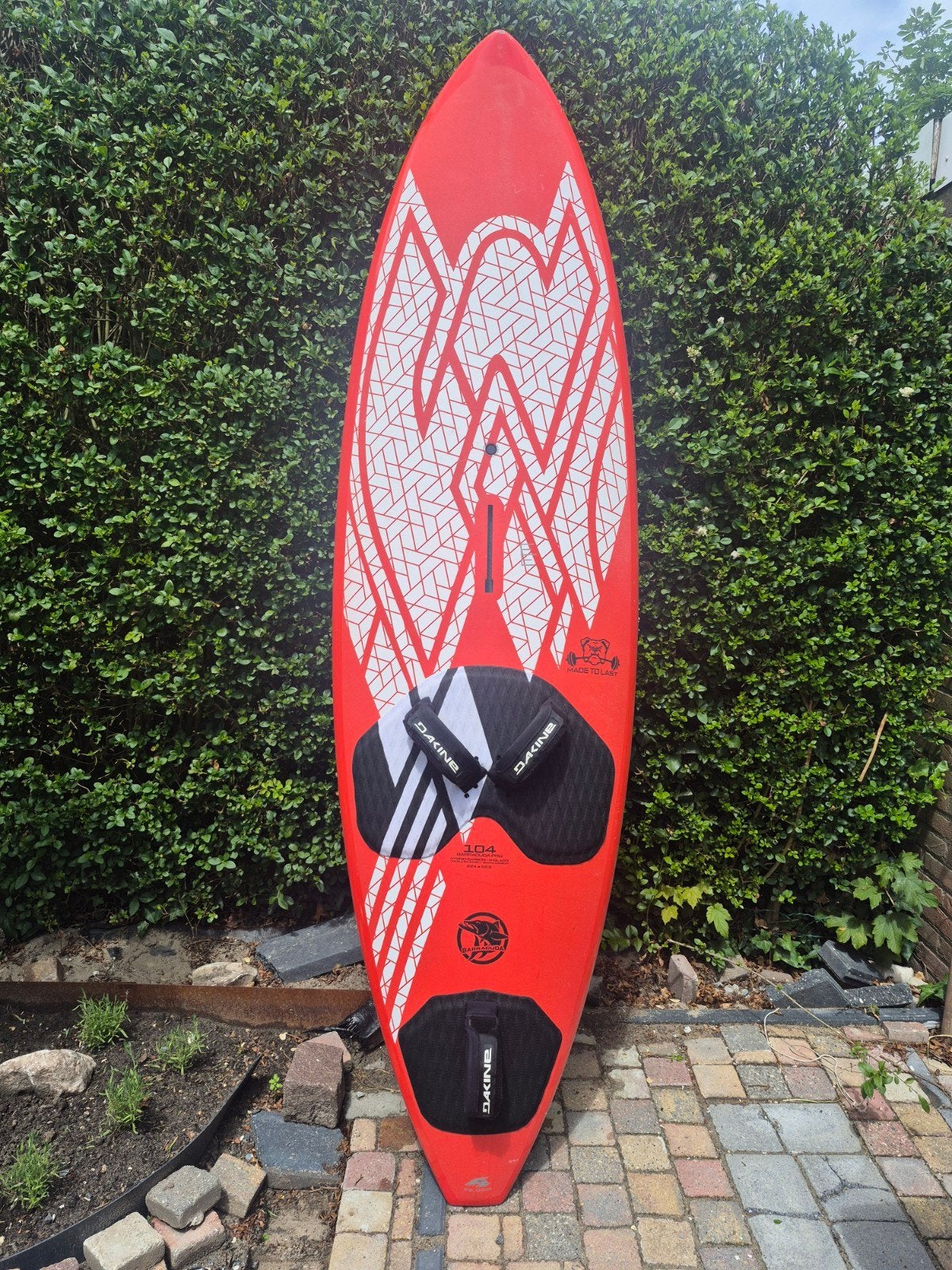 Windsurfboard F2 Baracuda sailboards Tarifa 104ltr, Watersport en Boten, Windsurfen, Ophalen of Verzenden, Plank