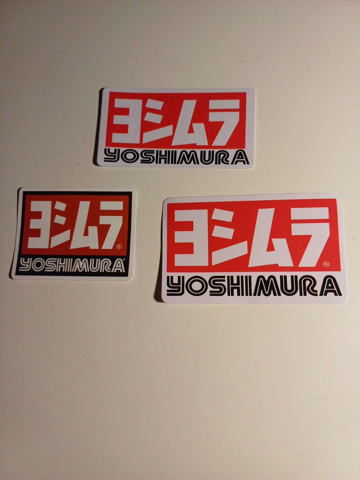 Yoshimura stickers - set van 3, Ophalen of Verzenden