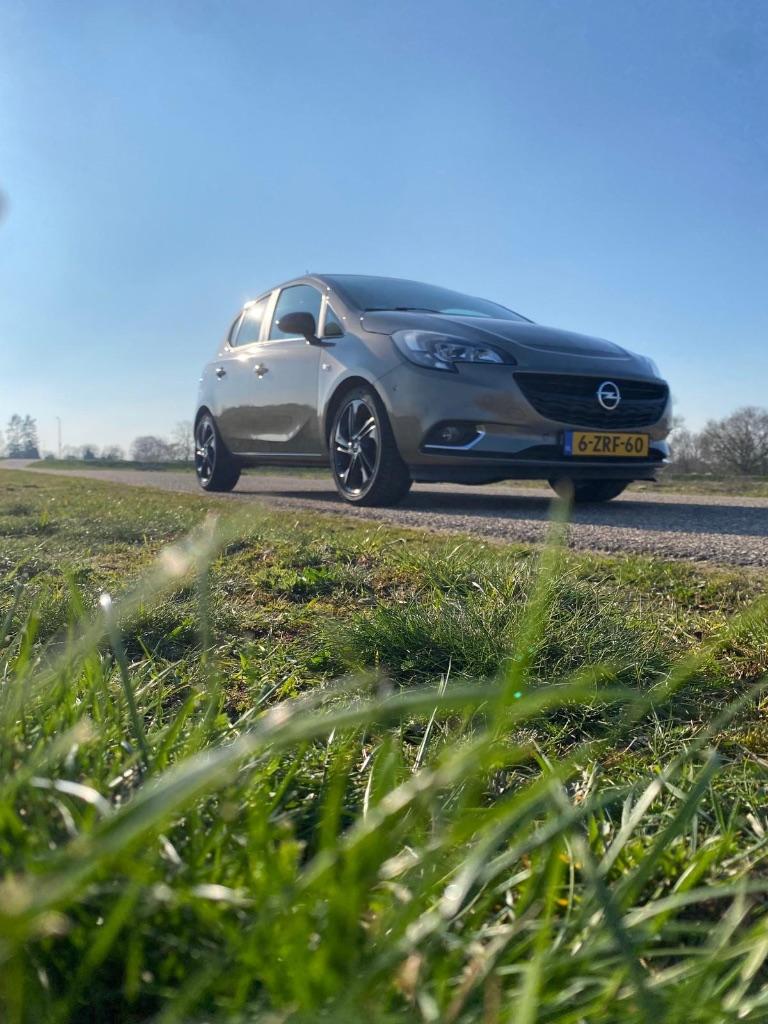 Opel Corsa 1.0T 66KW/90PK 5D 2015 Pepper Dust, Auto's, Opel, Particulier, Corsa, ABS, Achteruitrijcamera, Airbags, Airconditioning