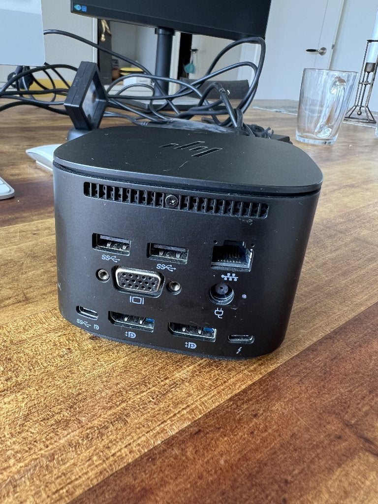 HP Thunderbolt 230W G2 - Docking station, Ophalen, Hp, Zo goed als nieuw, Docking station