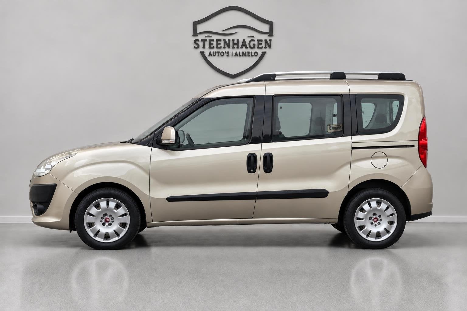 Fiat Doblò 1.4 Active, Auto's, Voorwielaandrijving, Stof, Gebruikt, Bedrijf