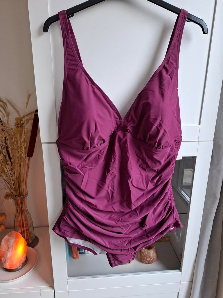 Paars badpak nieuw maat 56-58 Neckermann, Verzenden, Paars, Nieuw, Badpak