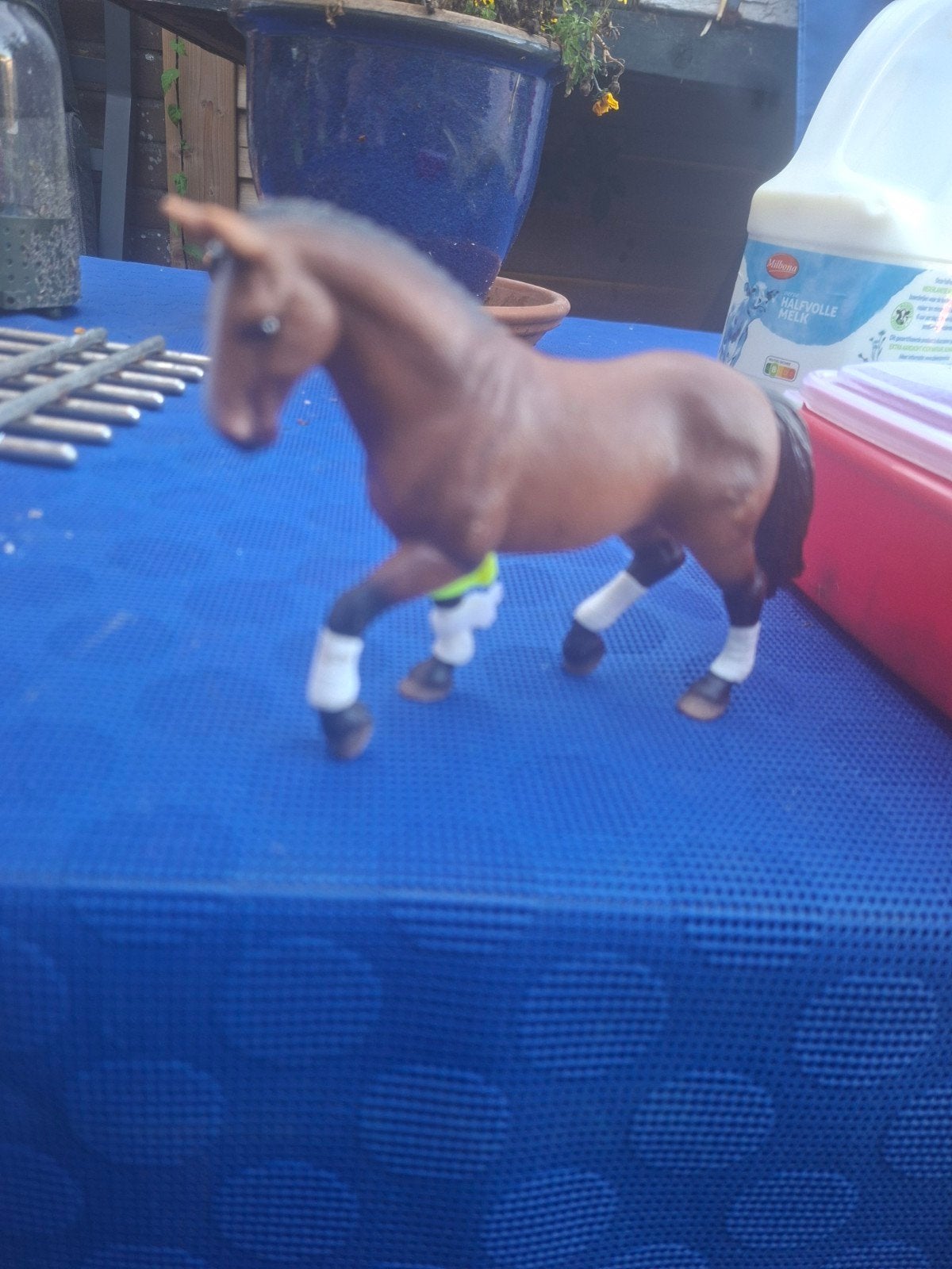 Schleich dressuur paard, Ophalen, Zo goed als nieuw, Paard, Beeldje of Figuurtje