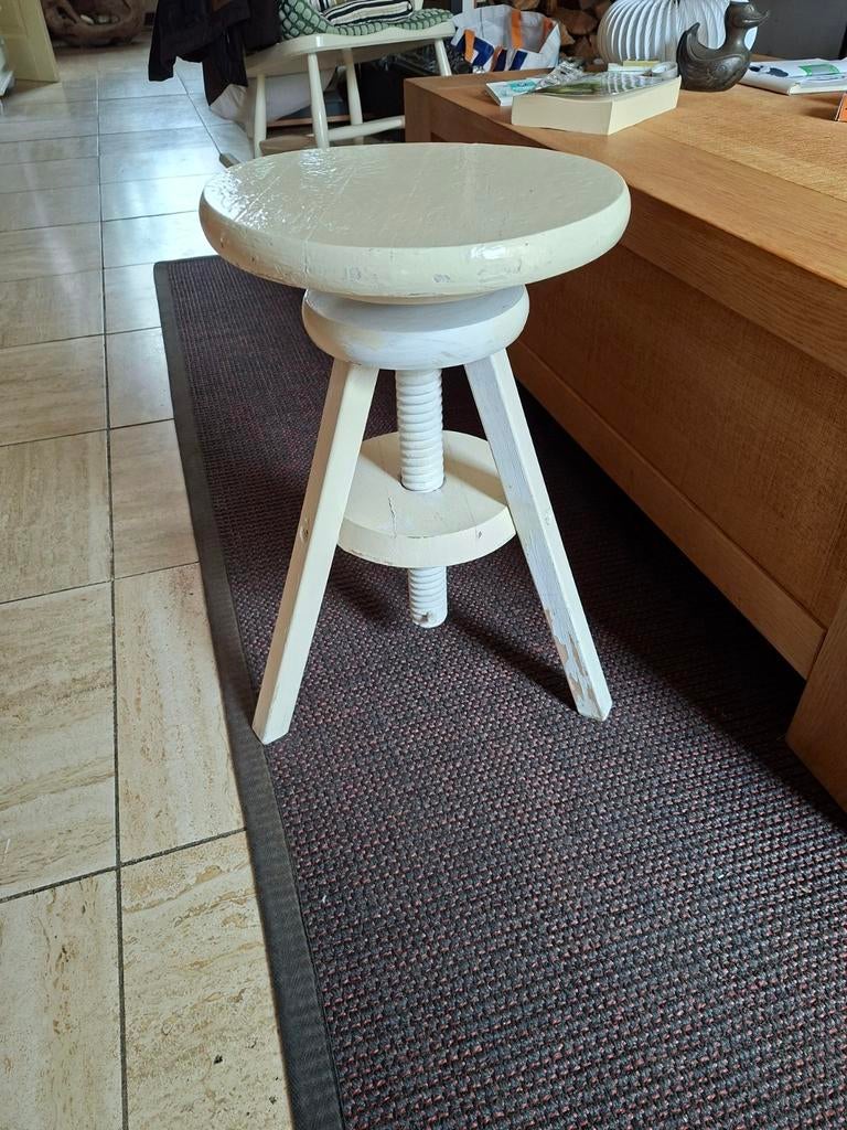 Pianokruk atelierkruk, Huis en Inrichting, Krukjes, Ophalen, Hout
