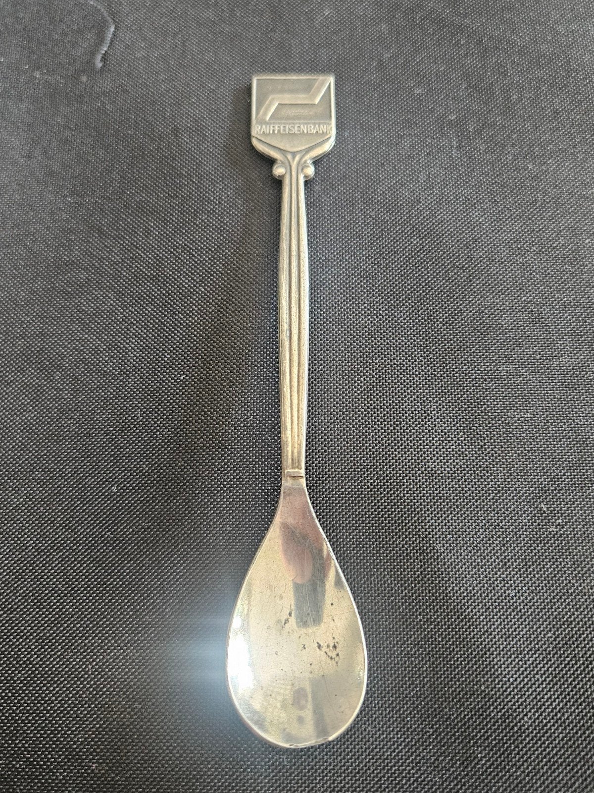 Vintage Raiffeisenbank verzamel lepeltje, Ophalen of Verzenden