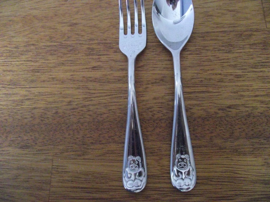 RVS Villeroy & Boch kinderbestek Beer vork lepel Vivo p stuk, Villeroy & Boch, Kinderbestek, Bestekset, Ophalen of Verzenden