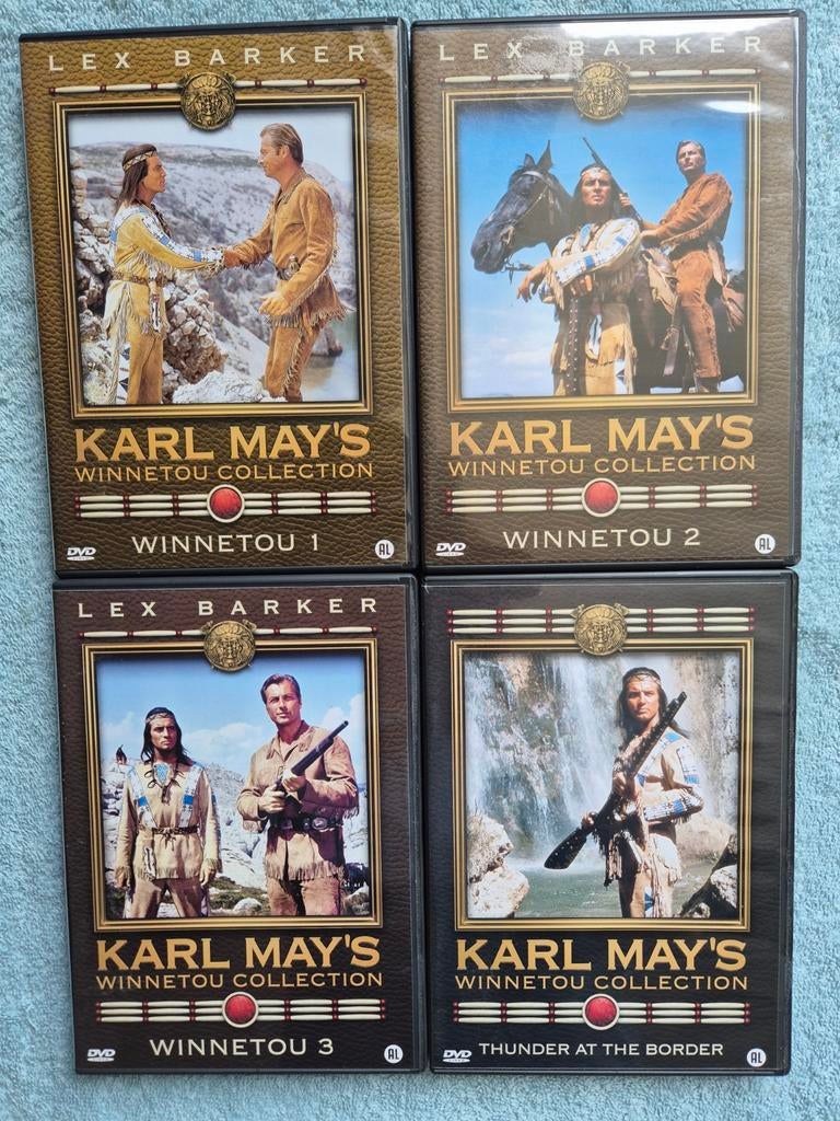 Karl May's Winnetou Collection - DVD Boxset (4 films), Vanaf 12 jaar, Ophalen of Verzenden, Zo goed als nieuw, Boxset