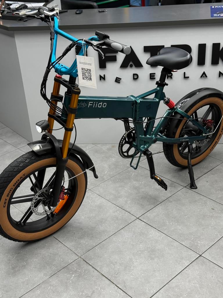 NIEUW Fiido M1 pro fatbike ebike inklapbare vouwfiets, Fietsen en Brommers, Fietsen | Vouwfietsen, Ophalen, 20 inch of meer, Lisse