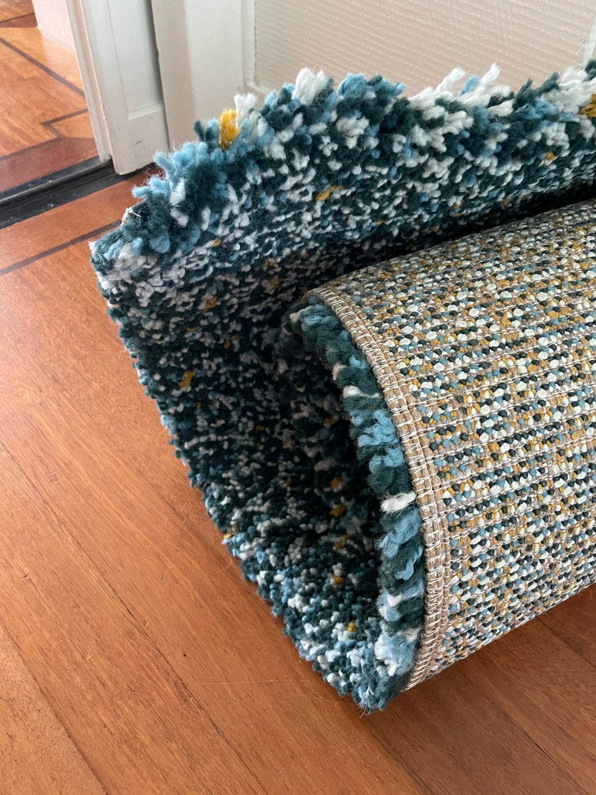 Vloerkleed, Vindum Ikea (133 x 180), Ophalen, Blauw, 150 tot 200 cm, 200 cm of meer