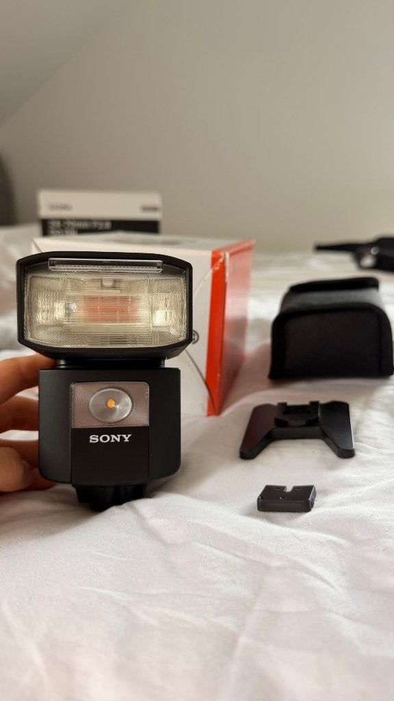 Sony HVL-F45RM Externe Flitser, Ophalen, Draadloos, Externe flitser, Zo goed als nieuw