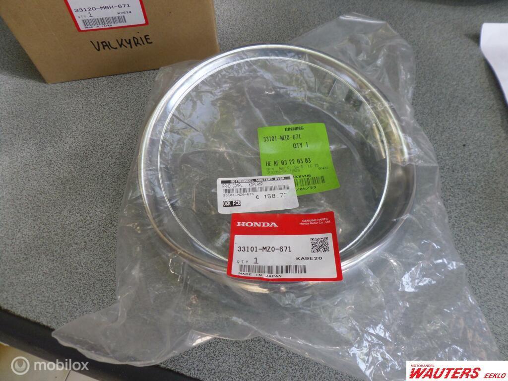ring voorlicht  FLAT-SIX  33101-mzo-671, Motoren, Onderdelen | Honda, Nieuw, Ophalen of Verzenden