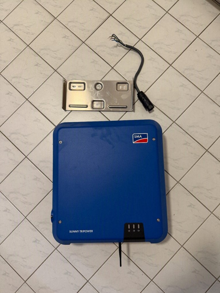 SMA Sunny Tripower STP8.0-3AV-40 3-fase omvormer met wifi, Doe-het-zelf en Verbouw, Ophalen, Zo goed als nieuw, Compleet systeem