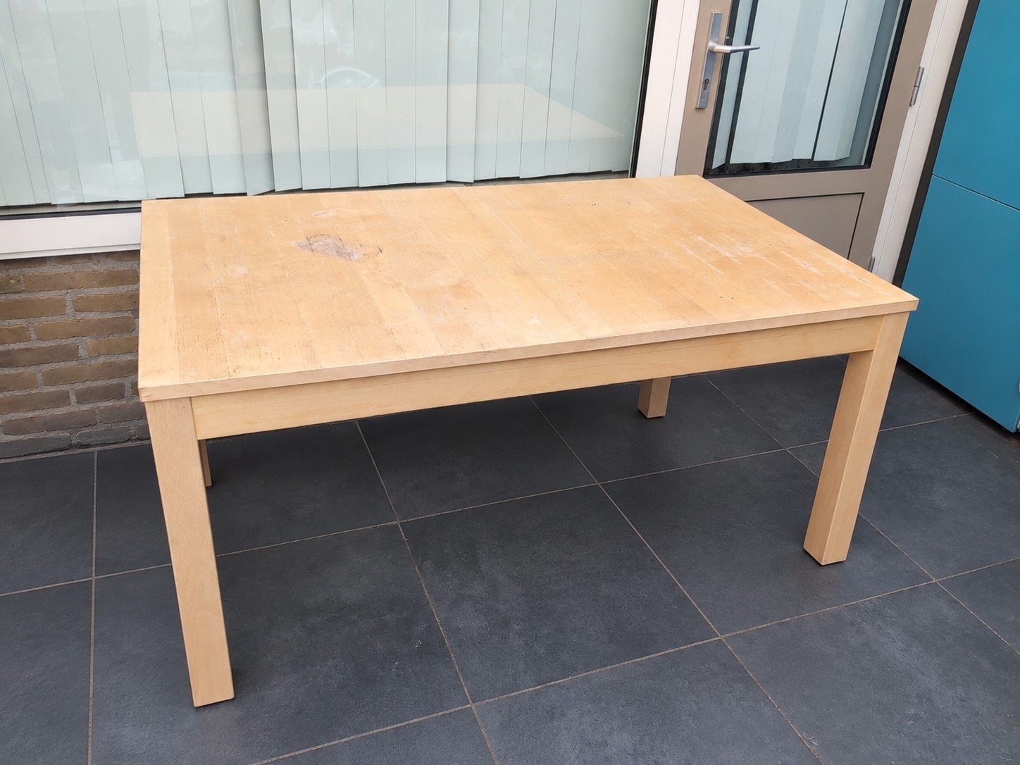 IKEA Uitschuifbare Eettafel - Gratis Af te Halen, Huis en Inrichting, Ophalen, Gebruikt, 100 tot 150 cm, 50 tot 100 cm