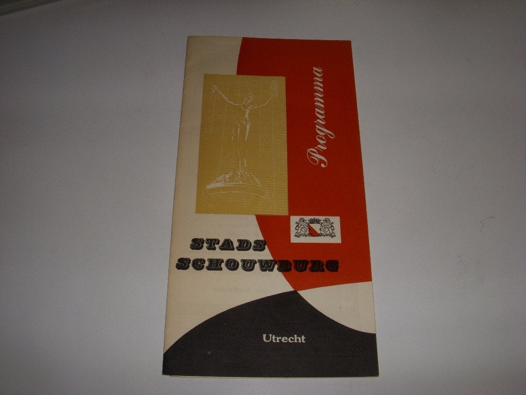 Programma Gijsbreght van Aemstel 1963, Ramses Shaffy, Ophalen of Verzenden, Zo goed als nieuw, Boek, Tijdschrift of Artikel