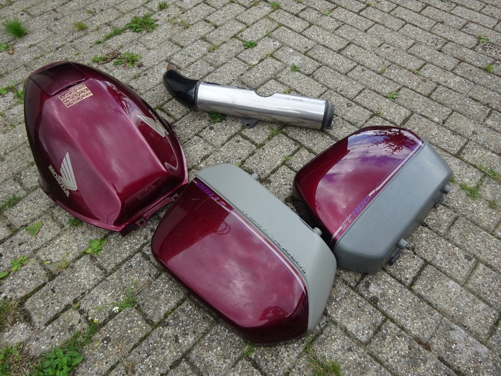 einddemper/onderdelen Honda ST 1100, Motoren, Ophalen of Verzenden, Gebruikt