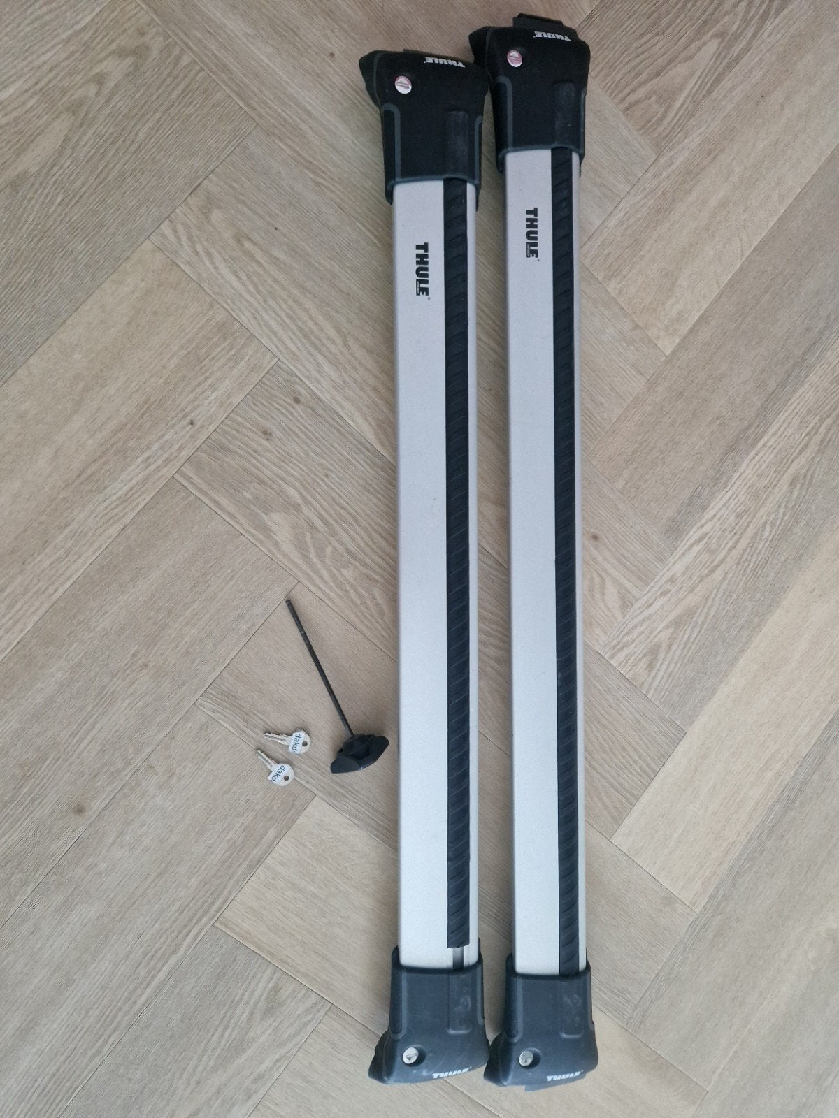 Dakdragers thule wingbar edge (gebruikt op skoda octavia), Ophalen, Gebruikt