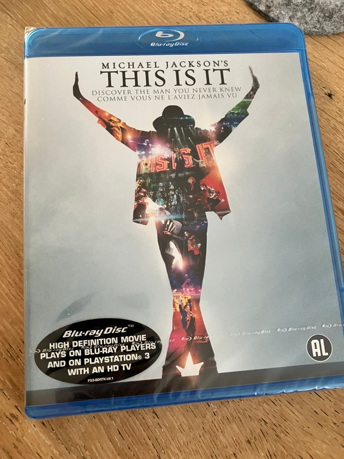 NIEUWE HD Blu-ray nog in seal Michael Jackson This is it, Cd's en Dvd's, Blu-ray, Ophalen of Verzenden, Nieuw in verpakking, Muziek en Concerten