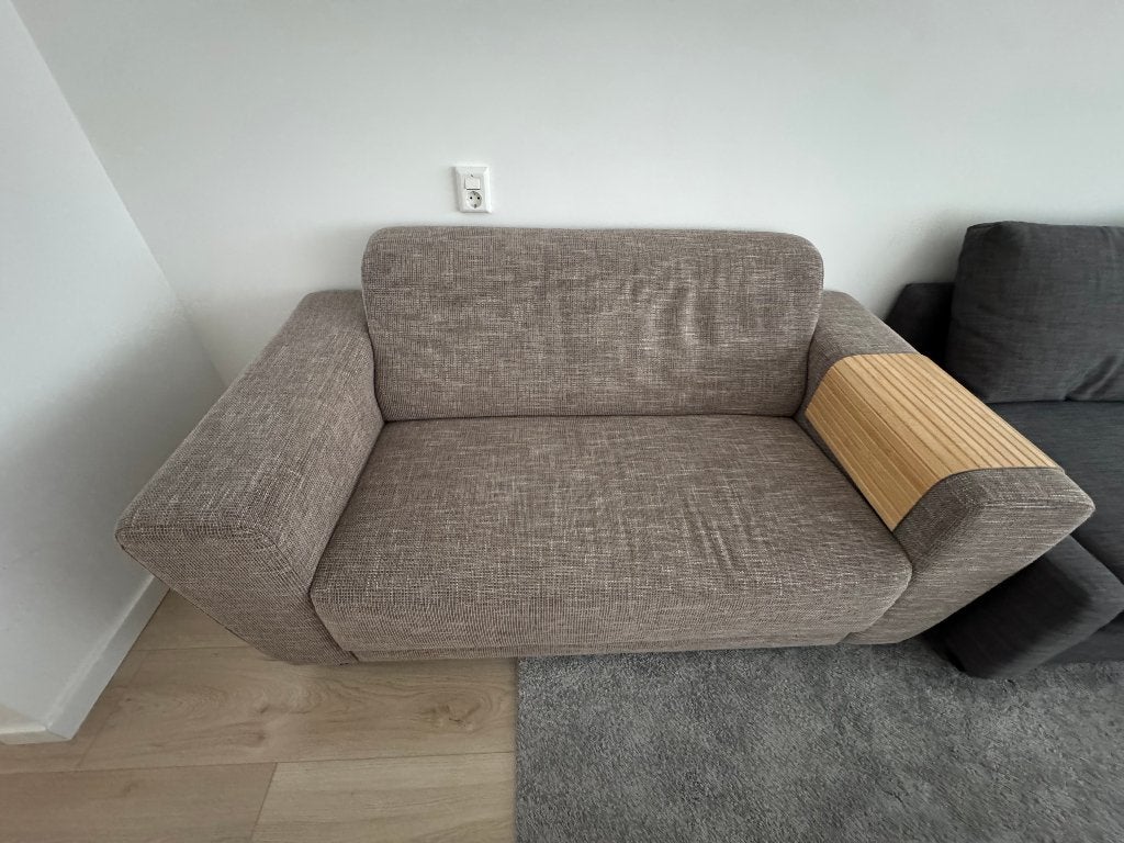 Bank met voetstuk, Ophalen, Gebruikt, 150 tot 200 cm, Tweepersoons