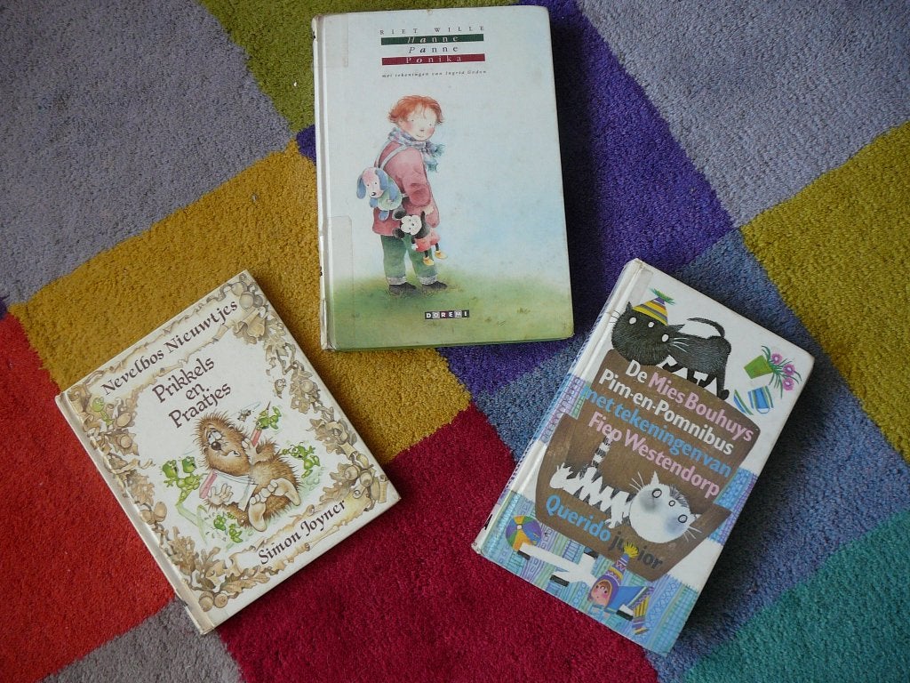 3 kinderboekjes, o.a. Mies Bouhuys, Ophalen of Verzenden, Fictie algemeen