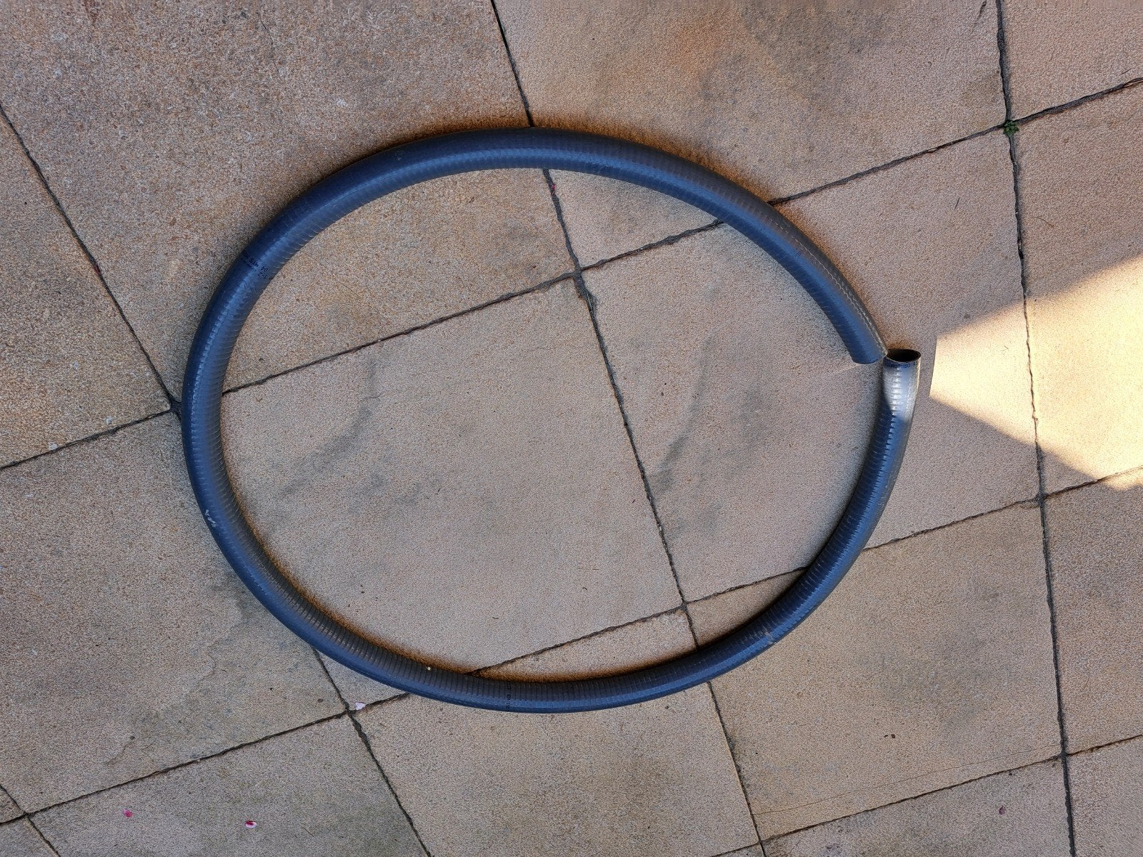 Flexibele PVC buis 50 mm buitenmaat, lengte 3 meter. Ongebru, Ophalen, Gebruikt, Pvc, Minder dan 2 meter