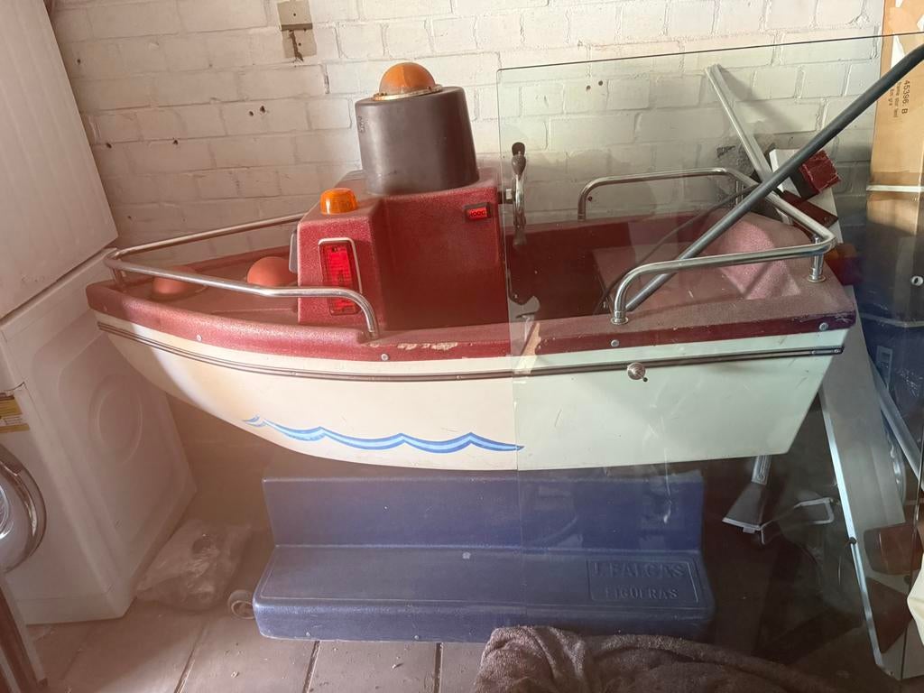 Speelautomaat boot met lampen, Ophalen of Verzenden, Zo goed als nieuw