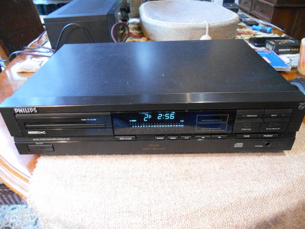 Philips CD600 cd speler, Ophalen, Philips