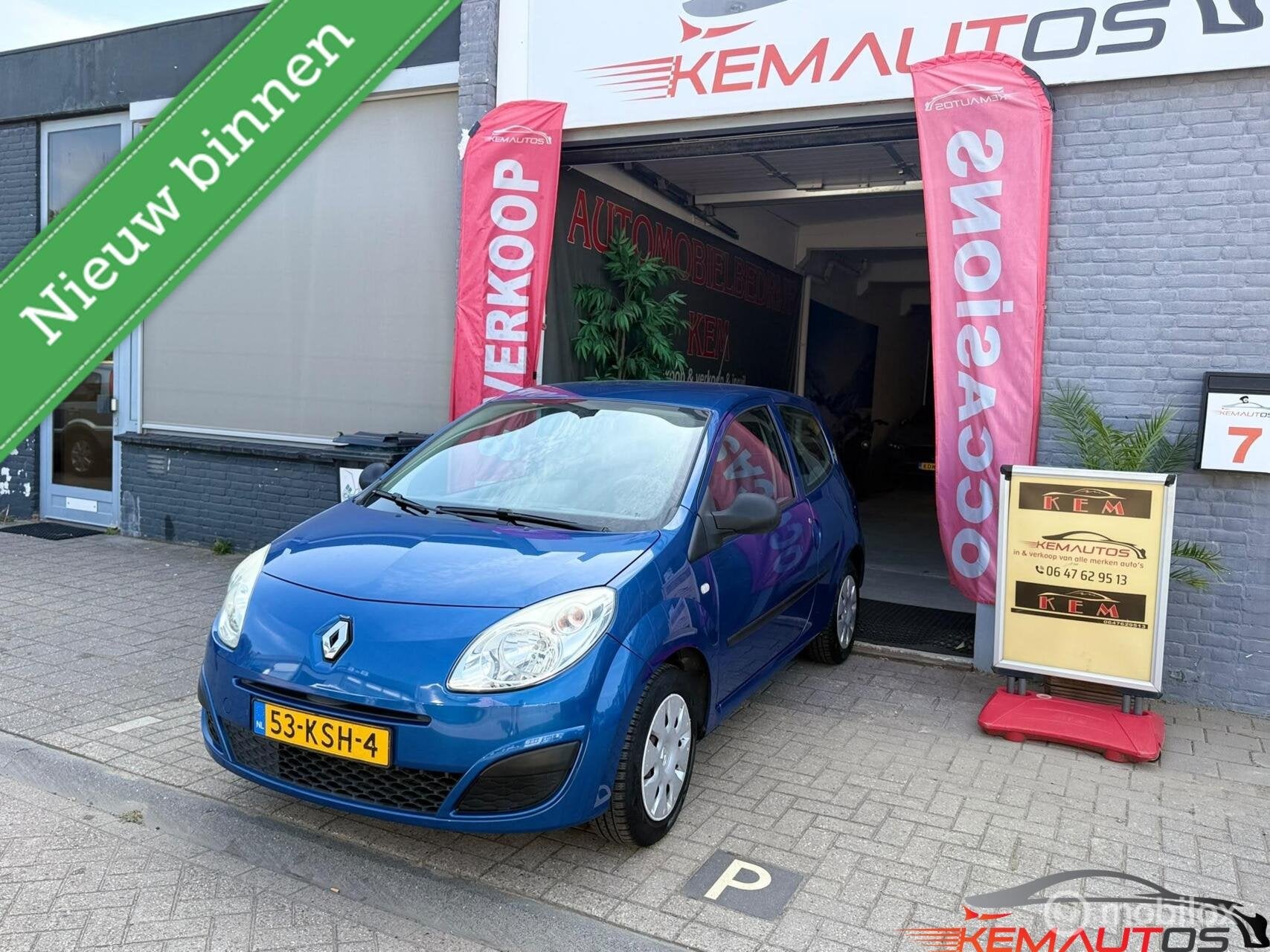 Renault Twingo 1.2-16V Night & Day, Auto's, Voorwielaandrijving, Twingo, Gebruikt, 31 €/maand