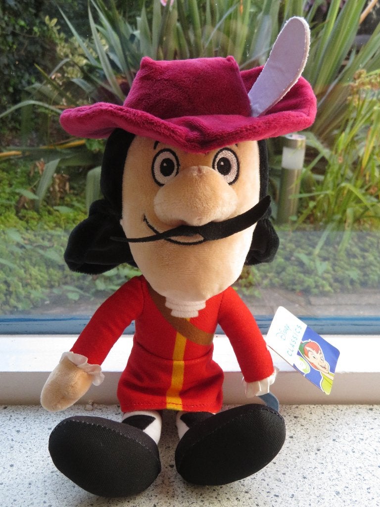 Kapitein Haak van Disney film Peter Pan meet ca 34 cm, Disney, Disney, Overige typen, Nieuw