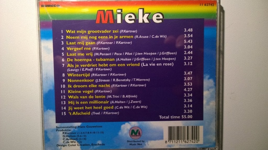 Mieke - Mieke, Ophalen of Verzenden, Zo goed als nieuw, Pop