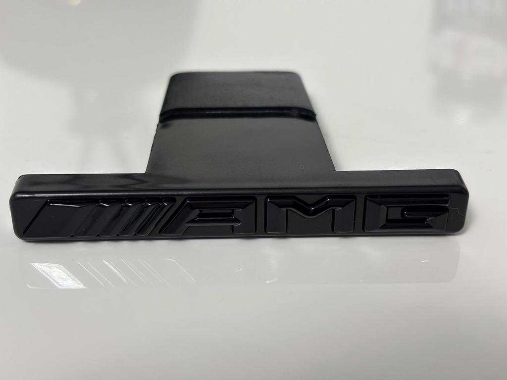 3D AMG Logo Embleem Auto Grille Badge Voor Mercedes Benz, Ophalen of Verzenden