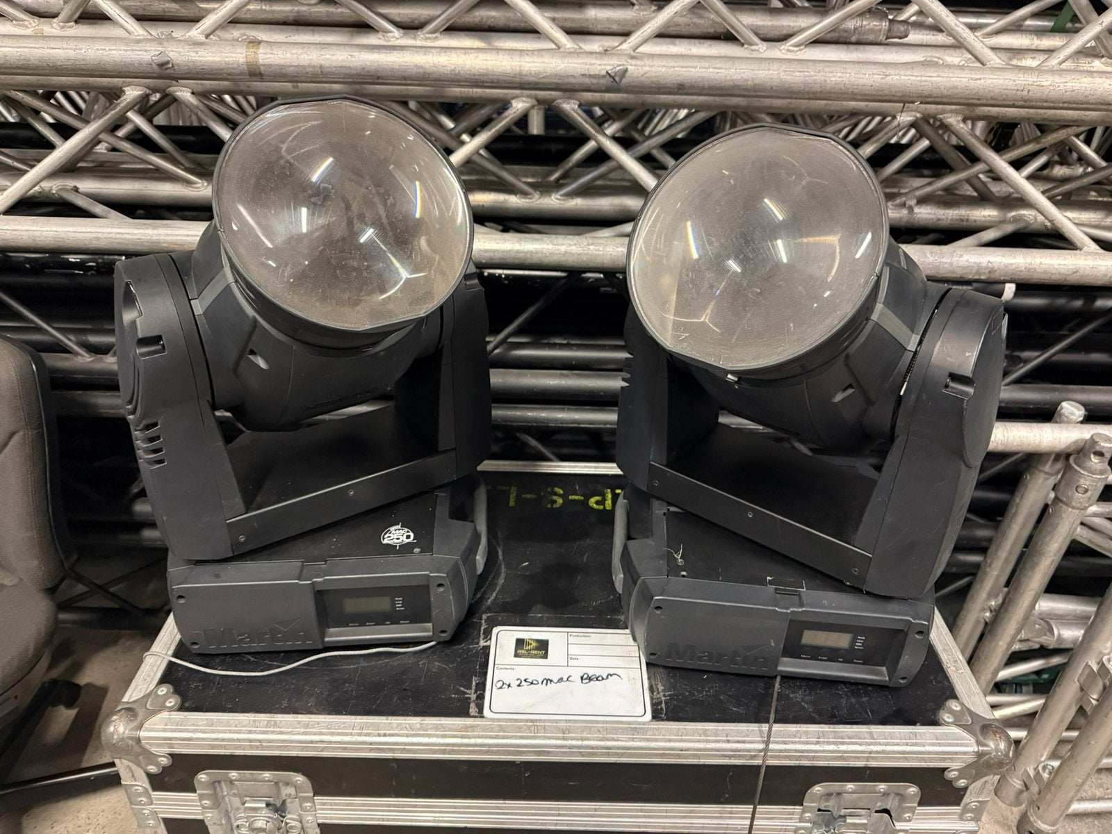 24x Martin mac 250 beam, Muziek en Instrumenten, Ophalen of Verzenden, Zo goed als nieuw, Licht