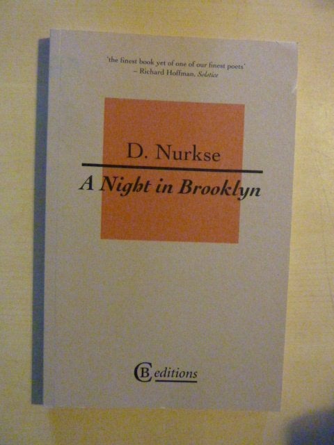 D. Nurkse - A night in Brooklyn, Ophalen of Verzenden, Zo goed als nieuw
