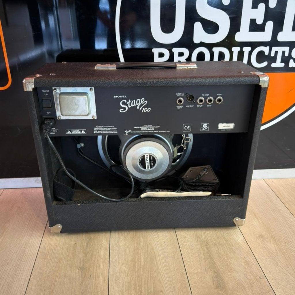 Fender Stage 100 Versterker + Channel pedaal | Nette staat, Fender, Gebruikt, Support@fender.com, 17600 Catalina Street
Los Angeles, CA 90746
USA