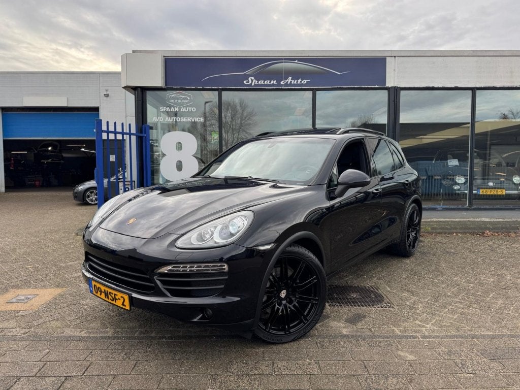 Porsche Cayenne S 4.8 | YOUNGTIMER | PANO | MEMORY | BOSE |, Auto's, Automaat, Gebruikt, 138 €/maand, Zwart