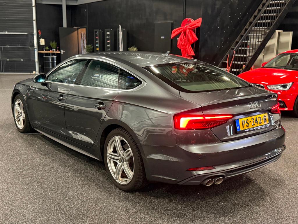 Audi A5 Sportback 2.0 TDI 3x S-Line AUT/VIRTUAL/LED/NAVI/B&O, Auto's, Audi, Gebruikt, Euro 6, Leder en Stof, 23 km/l