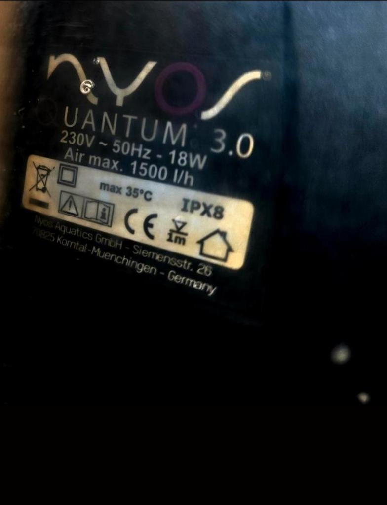 Nyos Quantum 160 Protein Skimmer eiwitafschuimer, Ophalen