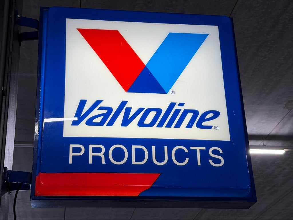 Valvoline lichtbak, Ophalen, Straat, Zo goed als nieuw, Info