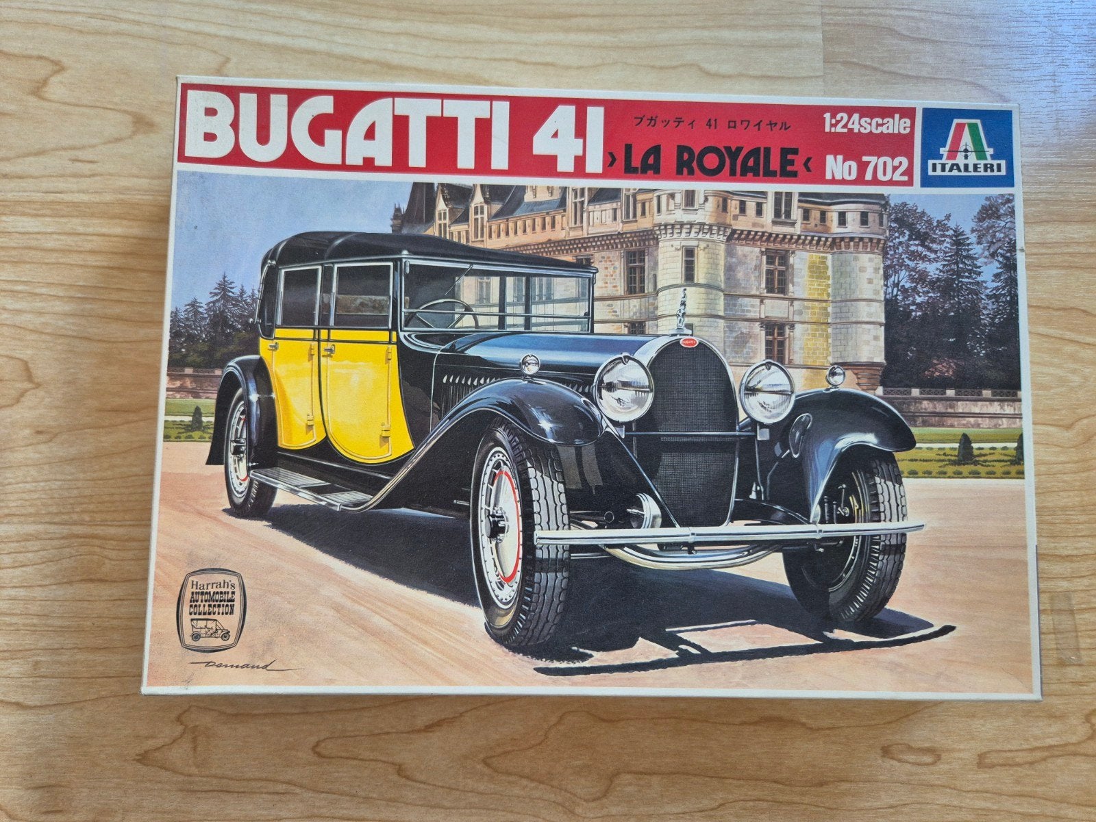 Italeri Bugatti 41 La Royale 1:24 schaalmodel, 1:32 tot 1:50, Nieuw, Ophalen of Verzenden, Italeri