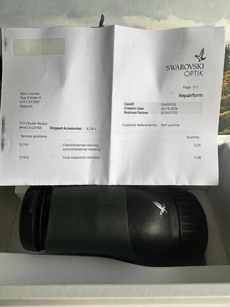 Swarovski Optik STX Oculair Module & 95mm Objectief Module, Ophalen, Overige typen, Zo goed als nieuw, 20x of meer