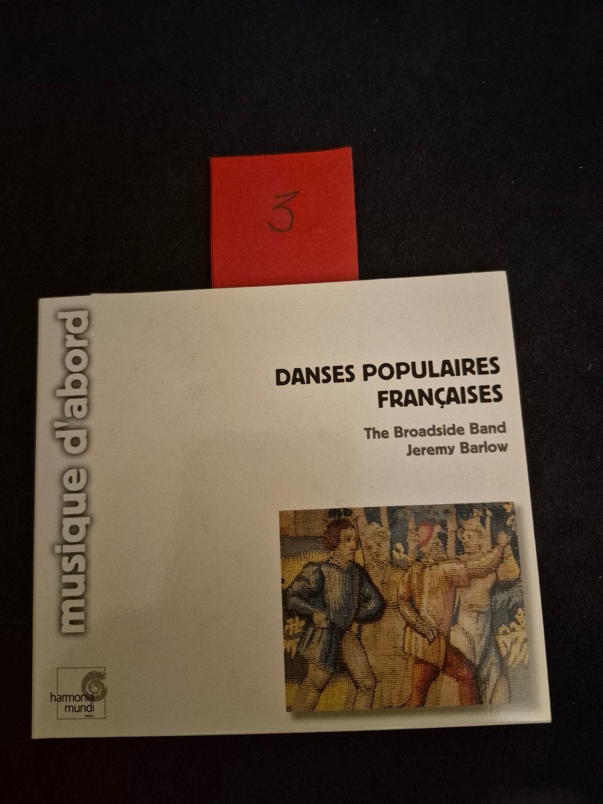 Danses Populaires Françaises - The Broadside Band CD, Overige componisten, Overige typen, Zo goed als nieuw, Inclusief boekje