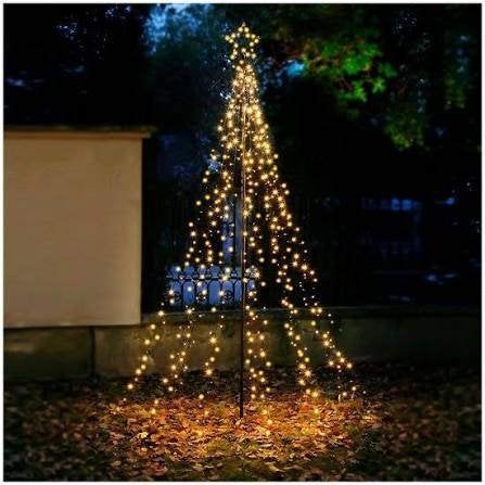 vlaggenmast kerstboom 250 cm met 500 leds, Ophalen of Verzenden, Nieuw