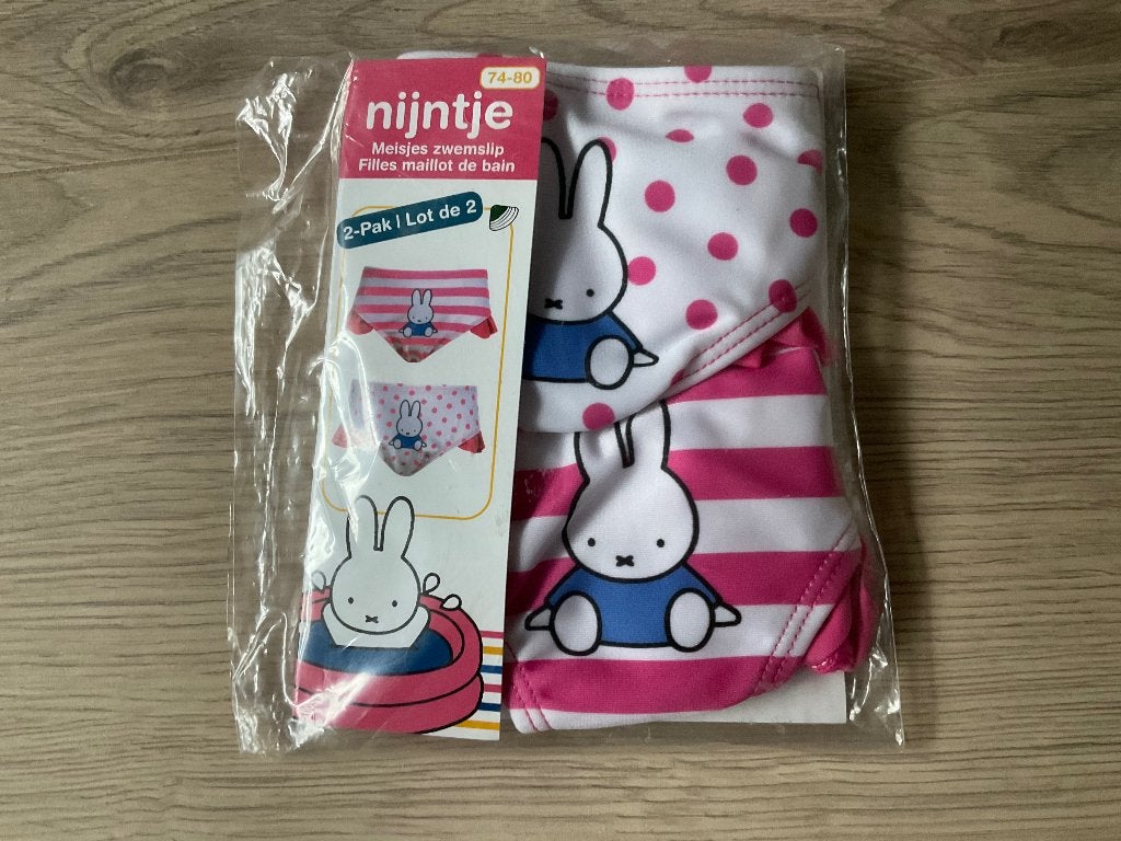 Nijntje zwembroekjes, Meisje, Nieuw, Bikinibroekje, Ophalen of Verzenden