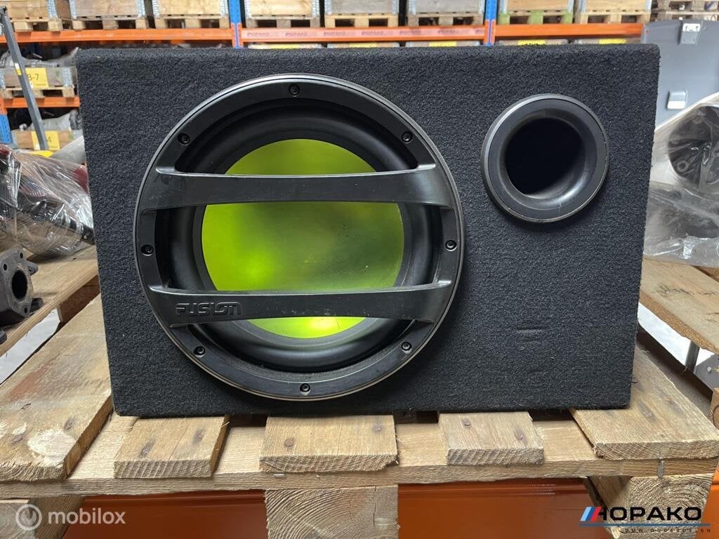 Subwoofer Fusion cs-aw1120, Gebruikt, Einsteinlaan 5 rijswijk, Bmw, Ophalen of Verzenden