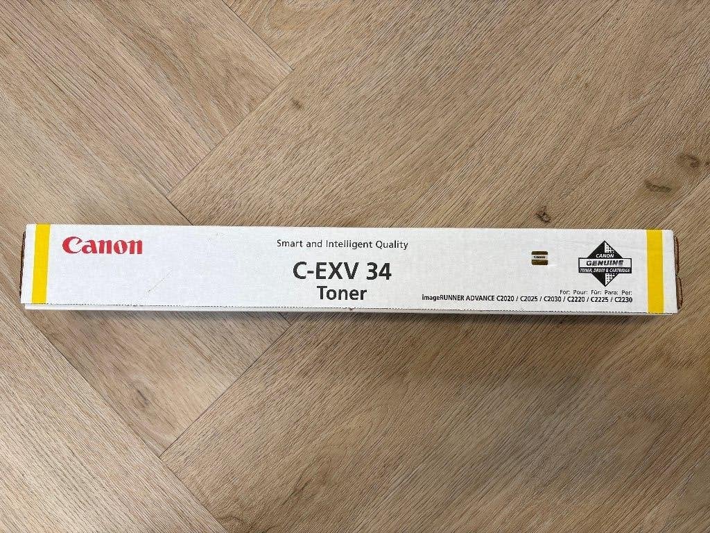 Nieuwe toner Canon C-EXV 34 yellow in geheel dichte doos, Computers en Software, Printerbenodigdheden, Ophalen of Verzenden, Nieuw
