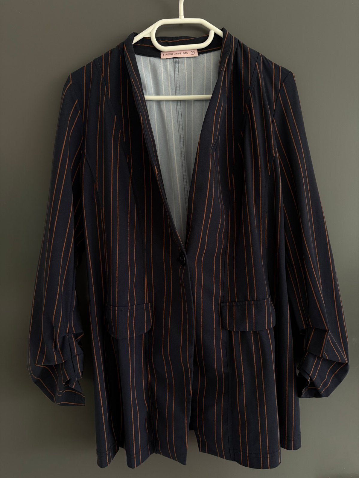 Blazer - merk Studio Anneloes- maat M, Maat 38/40 (M), Blauw, Nieuw, Ophalen of Verzenden