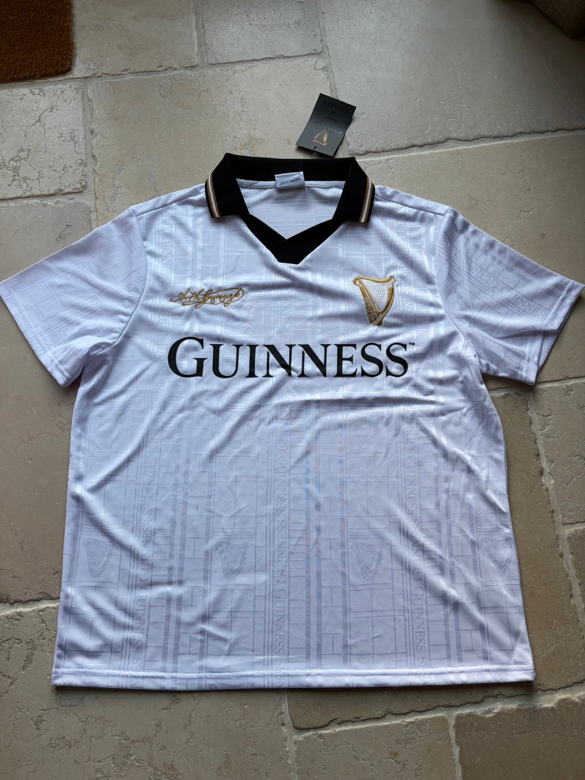 Guinness X Primark Shirt S/M/L/Xl, Wit, Nieuw, Overige maten, Ophalen of Verzenden