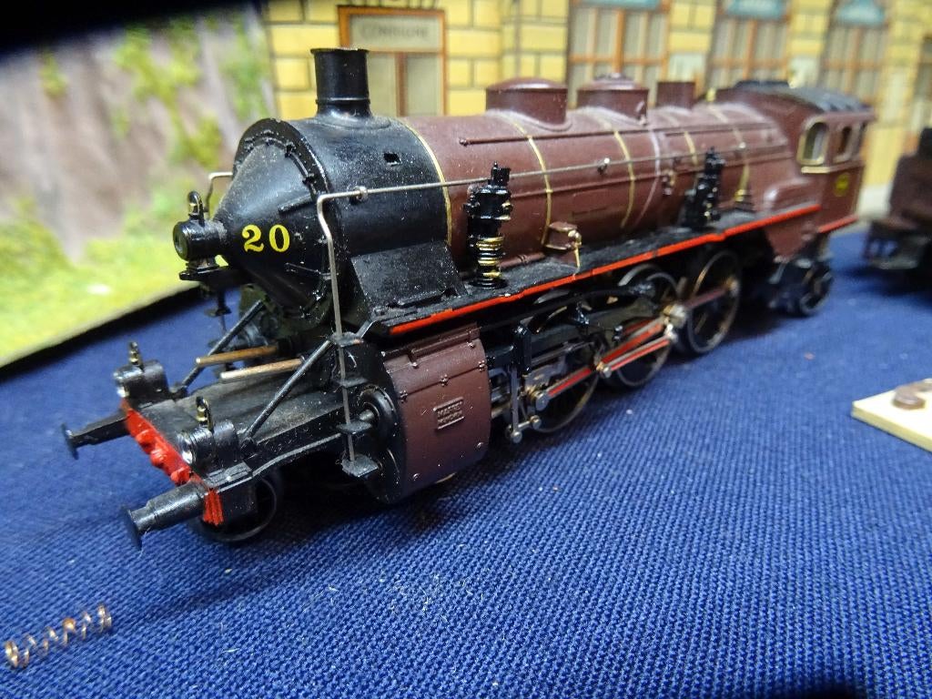 283=Marklin stoom loc 240 F uit de Primex set 2701.  294, Wisselstroom, Locomotief, Ophalen of Verzenden, Zo goed als nieuw