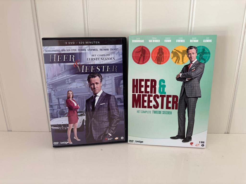 Heer en Meester complete serie, Seizoen 1 en 2 dvd, Cd's en Dvd's, Boxset, Ophalen of Verzenden, Zo goed als nieuw, Drama