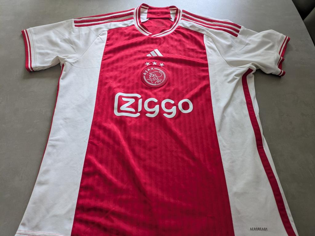 Voetbalshirt Ajax Brobbey shirt 2023 verzamelen Zeer Mooi, Maat XL, Ophalen of Verzenden, Zo goed als nieuw, Shirt